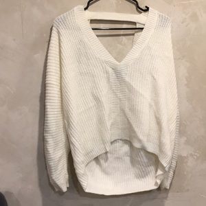 Forever 21 white sweater